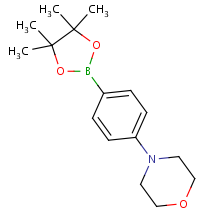4-[4-(4,4,5,5-tetramethyl-1,3,2-dioxaborolan-2-yl)phenyl]morpholine