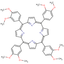 5,10,15,20-tetra(3,4-dimethoxyphenyl)porphyrindine