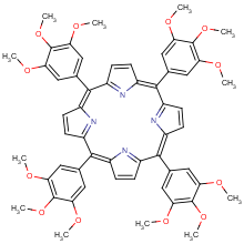 5,10,15,20-tetra(3,4,5-trimethoxyphenyl)porphyrindine